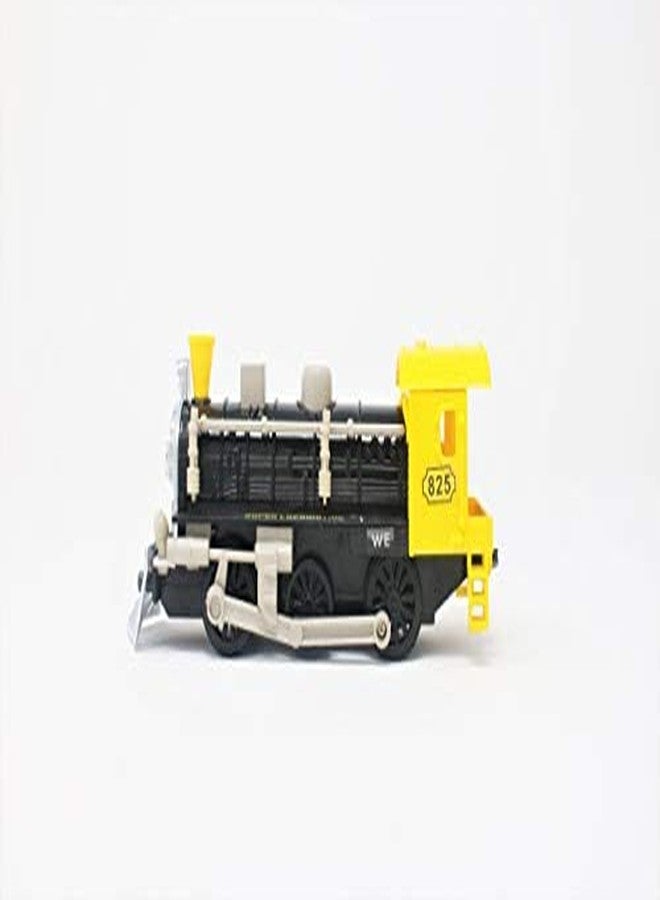 Shinsei Super Locomotive Train Maintenance Free Pullback Spring Action Race Toy Gift for Boys 3+ Years. Strong ABS Plastic, NO Sharp Edges, BIS Certified. Pack of 1, Color Yellow - Image 5
